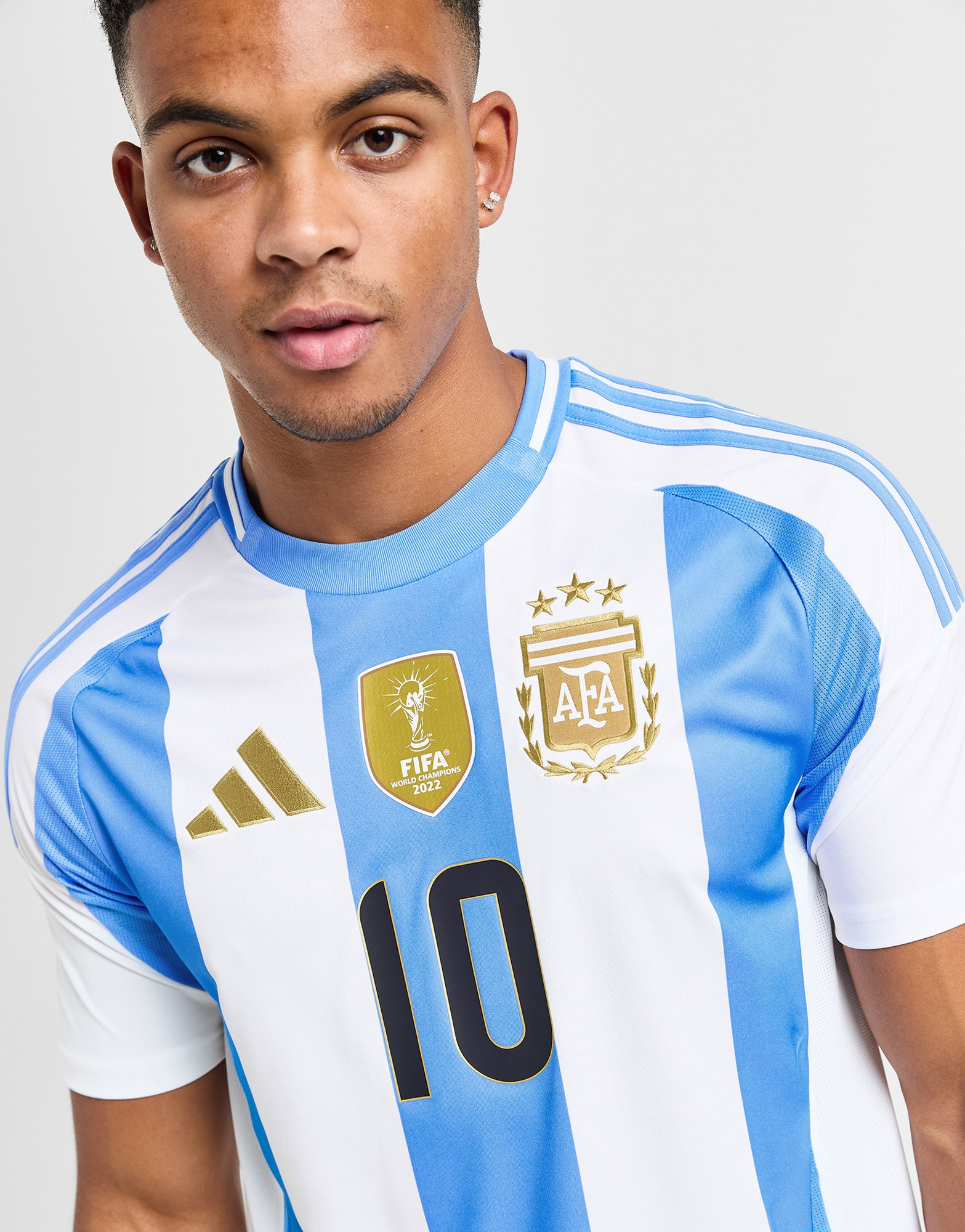 adidas Maillot Argentine 2024/25 Messi #10 Match Domicile Homme