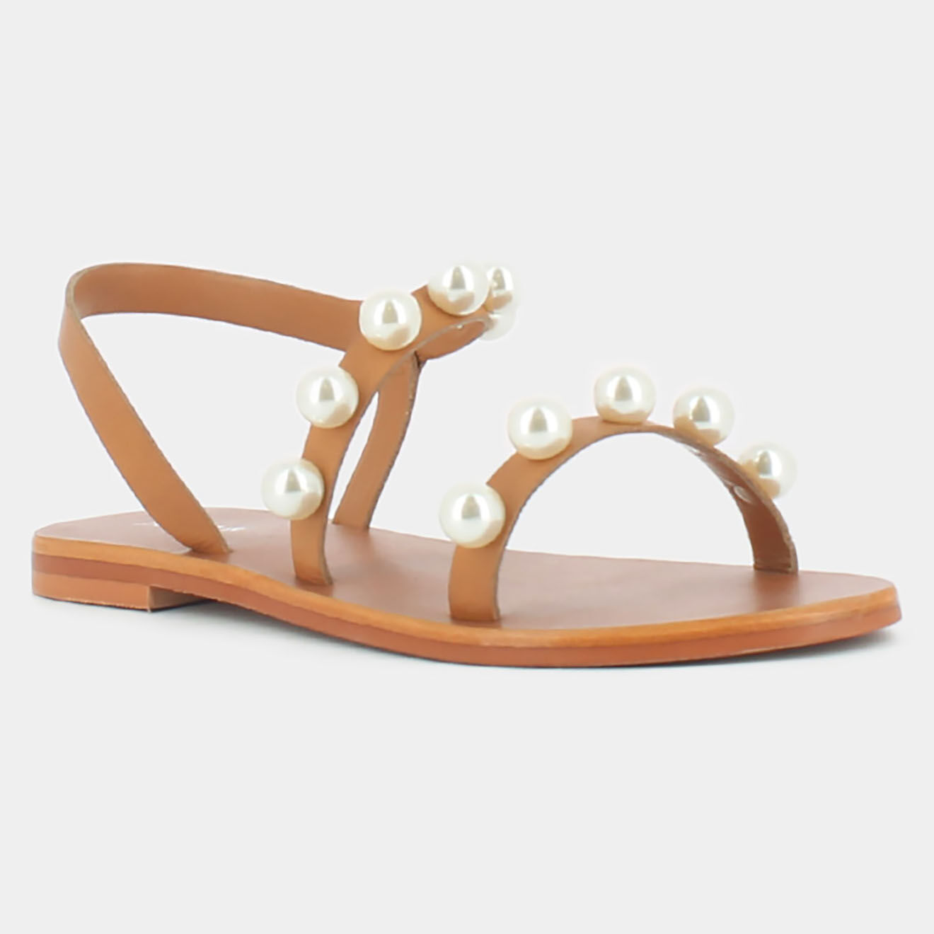 Jonak Sandales en Cuir Wolt camel