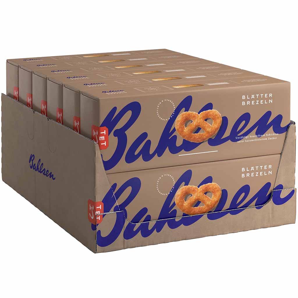 Bahlsen Blätter Brezeln 100g MHD:1.5.25