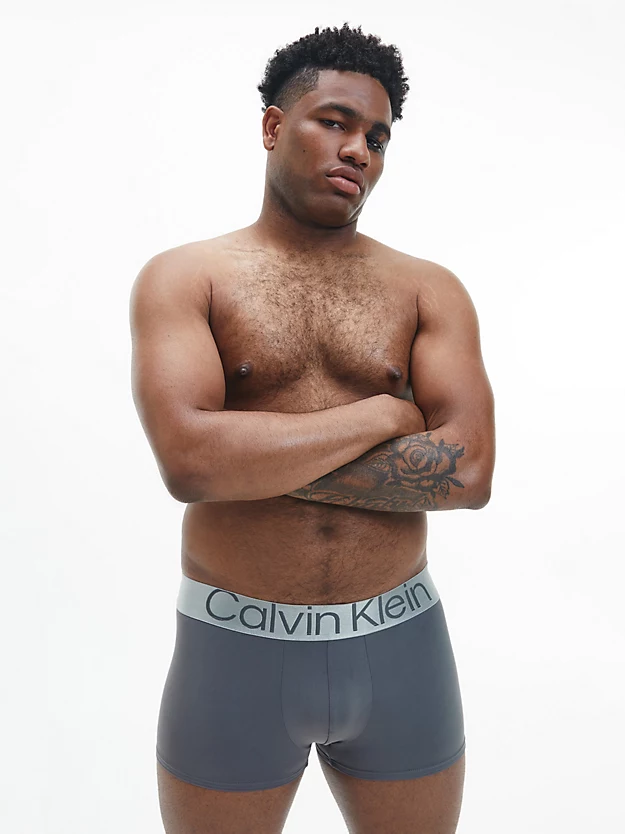 Cuecas Boxer Steel Micro de Cintura Baixa, Pacote com 3 Unidades
