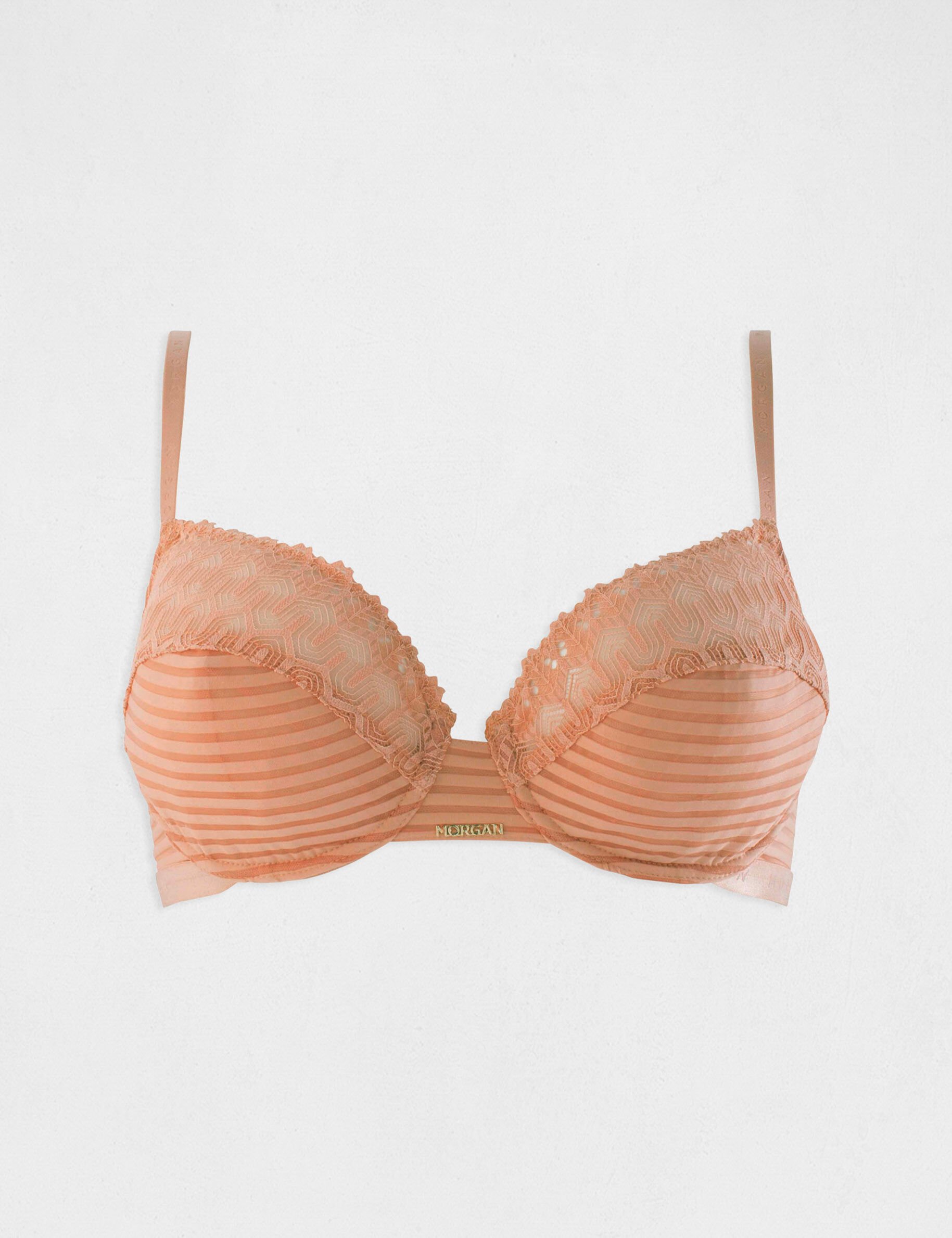 Soutien-gorge armatures beige femme - beige