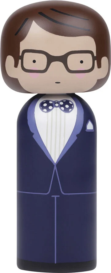 Lucie Kaas Sketch. inc - Kokeshi | Yves, H14,5 cm 1:1 Multicolor