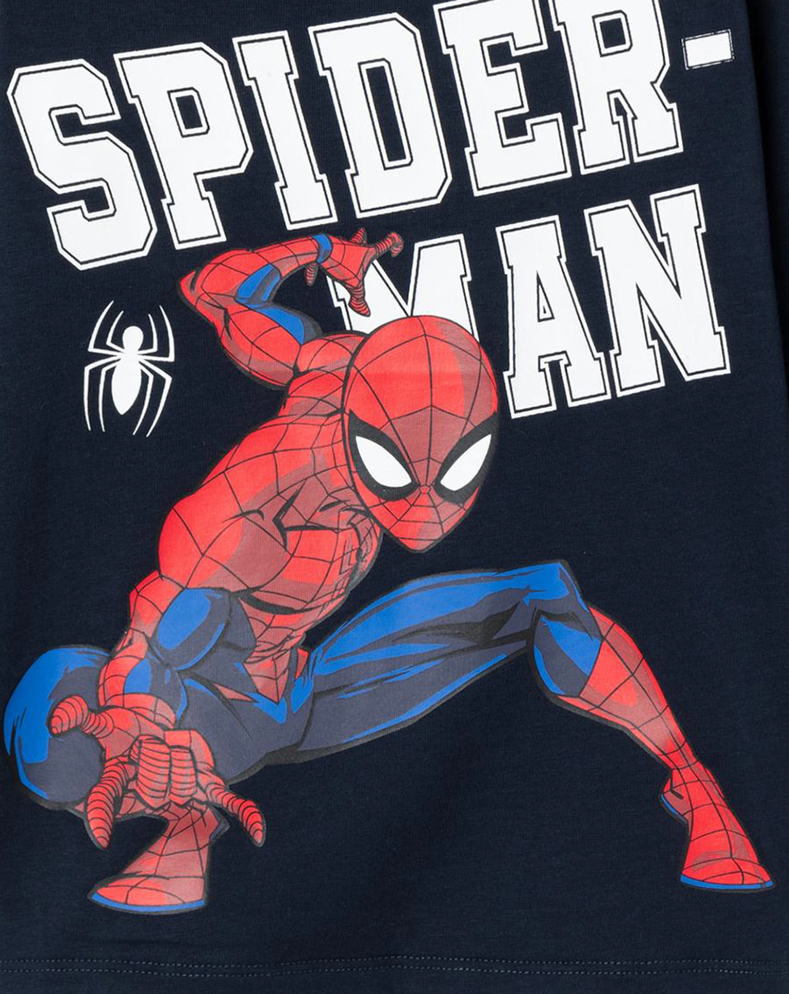 Langarmshirt NMMNAZA SPIDERMAN in dark sapphire