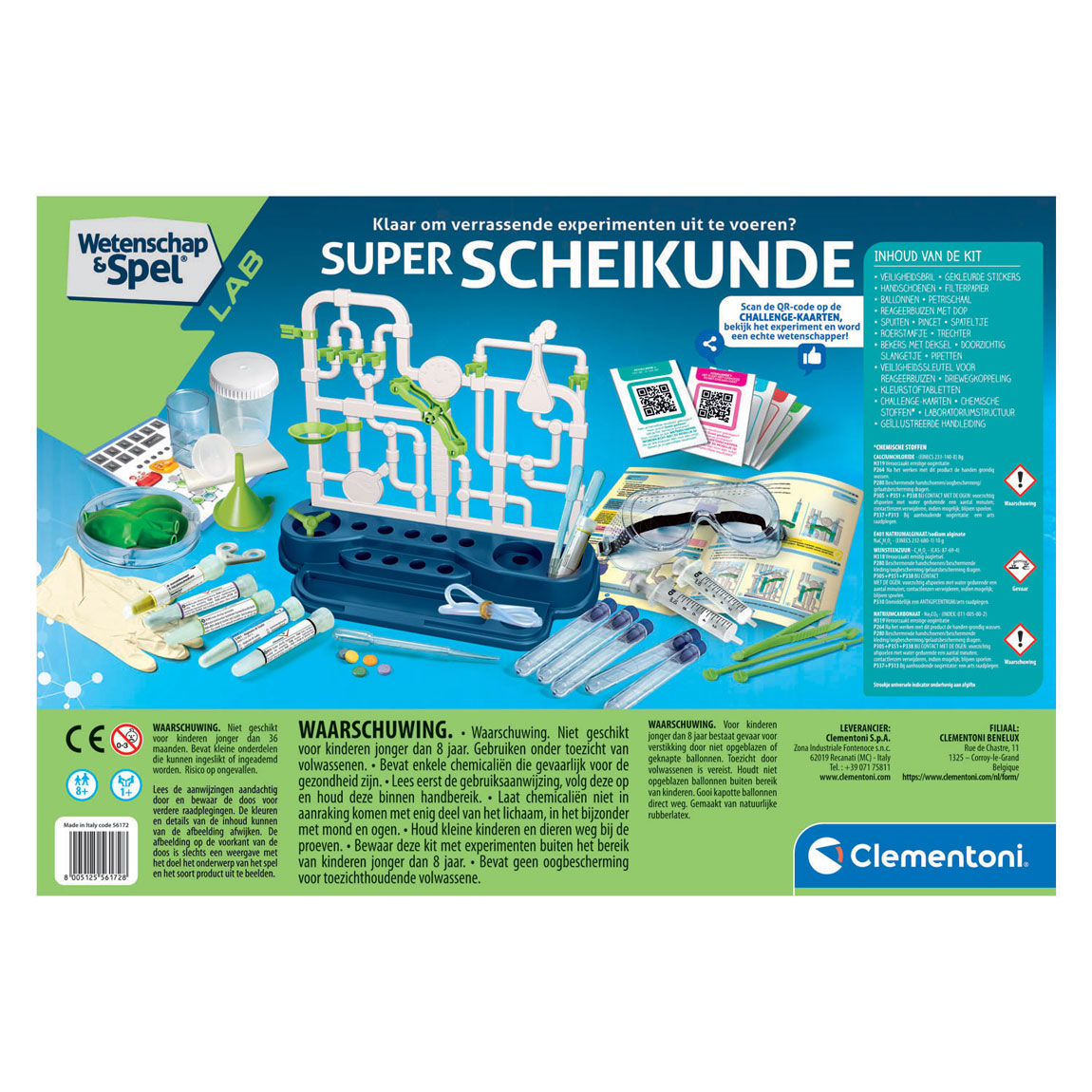 Clementoni Wetenschap en Spel - Super Scheikunde