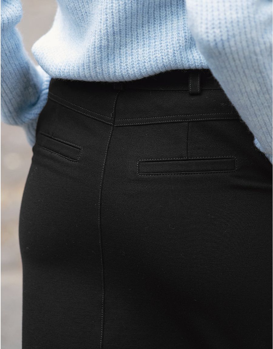 Jupe noire stretch