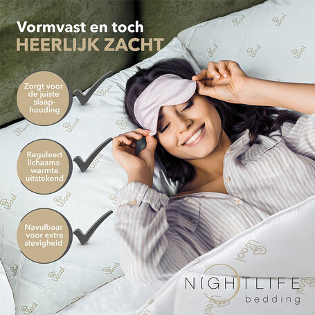 Hoofdkussen - Natural Wol