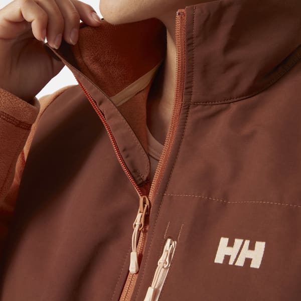 Veste polaire HELLY HANSEN DAYBREAKER BLOCK JKT W TERRACOTTA