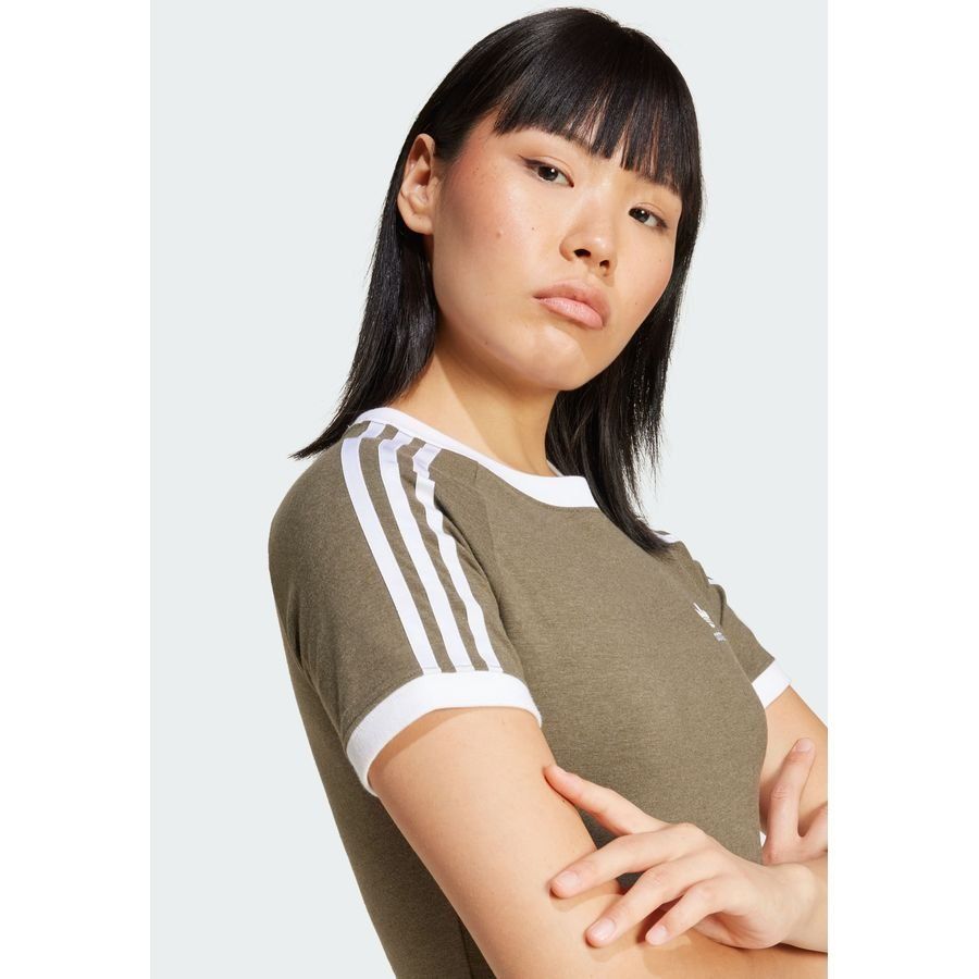 Adidas Original T-shirt raglan slim 3 bandes