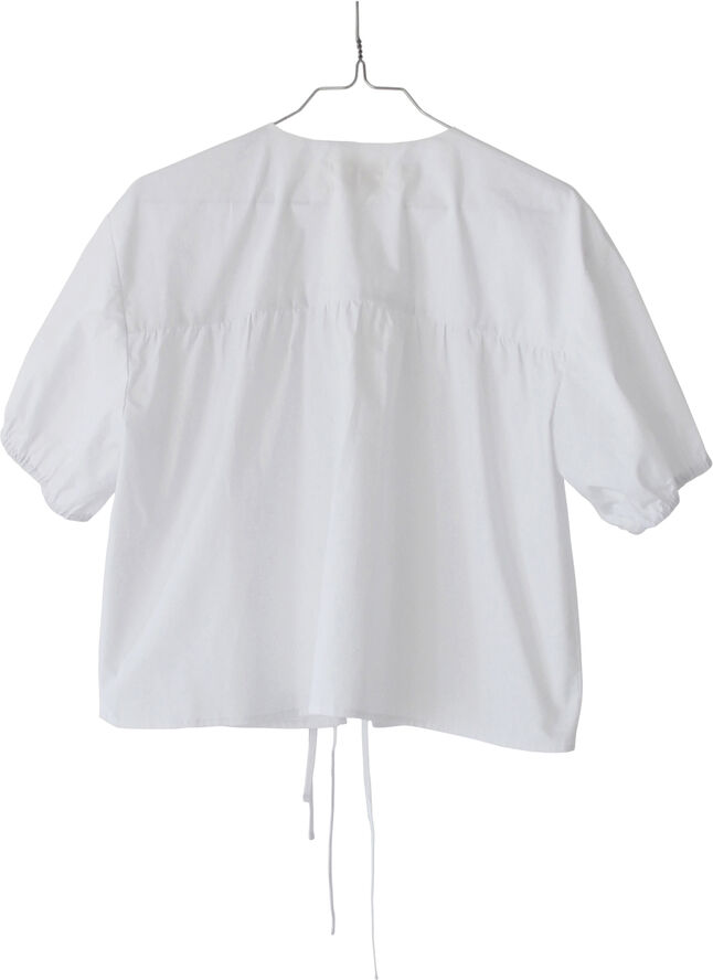 Designers Remix Claire Puff Shirt Hvid
