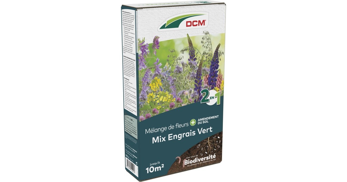 DCMGroenbemester Mix 0,545 kg zaden  (Tot 10 m²)
