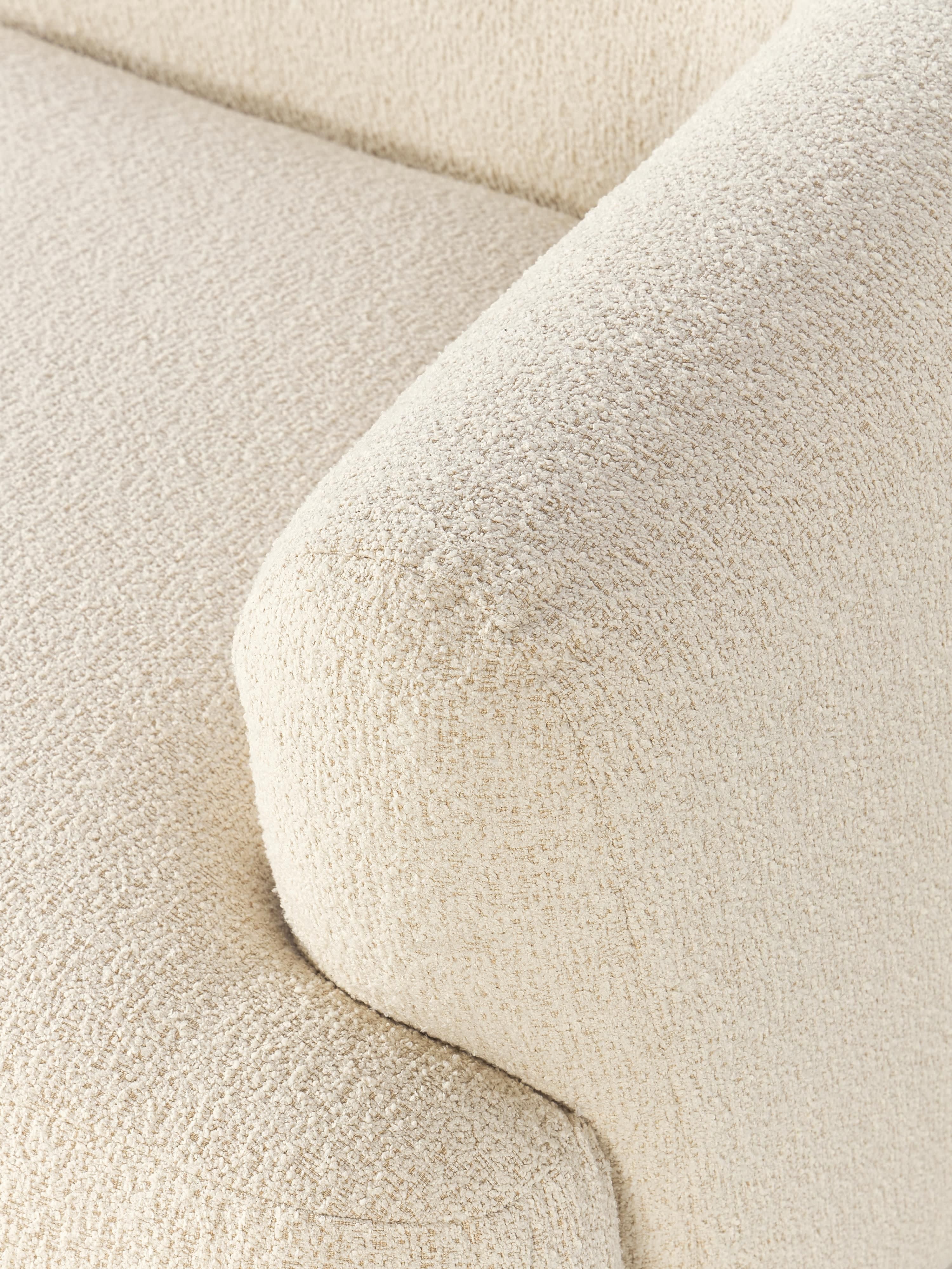 Modulaire bouclé hoekbank Sofia (4 zits)