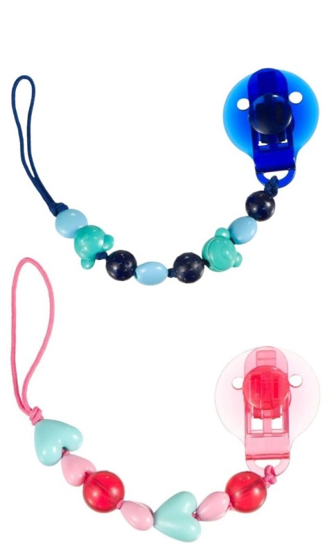 Difrax Fopspeenketting Hartjes ex