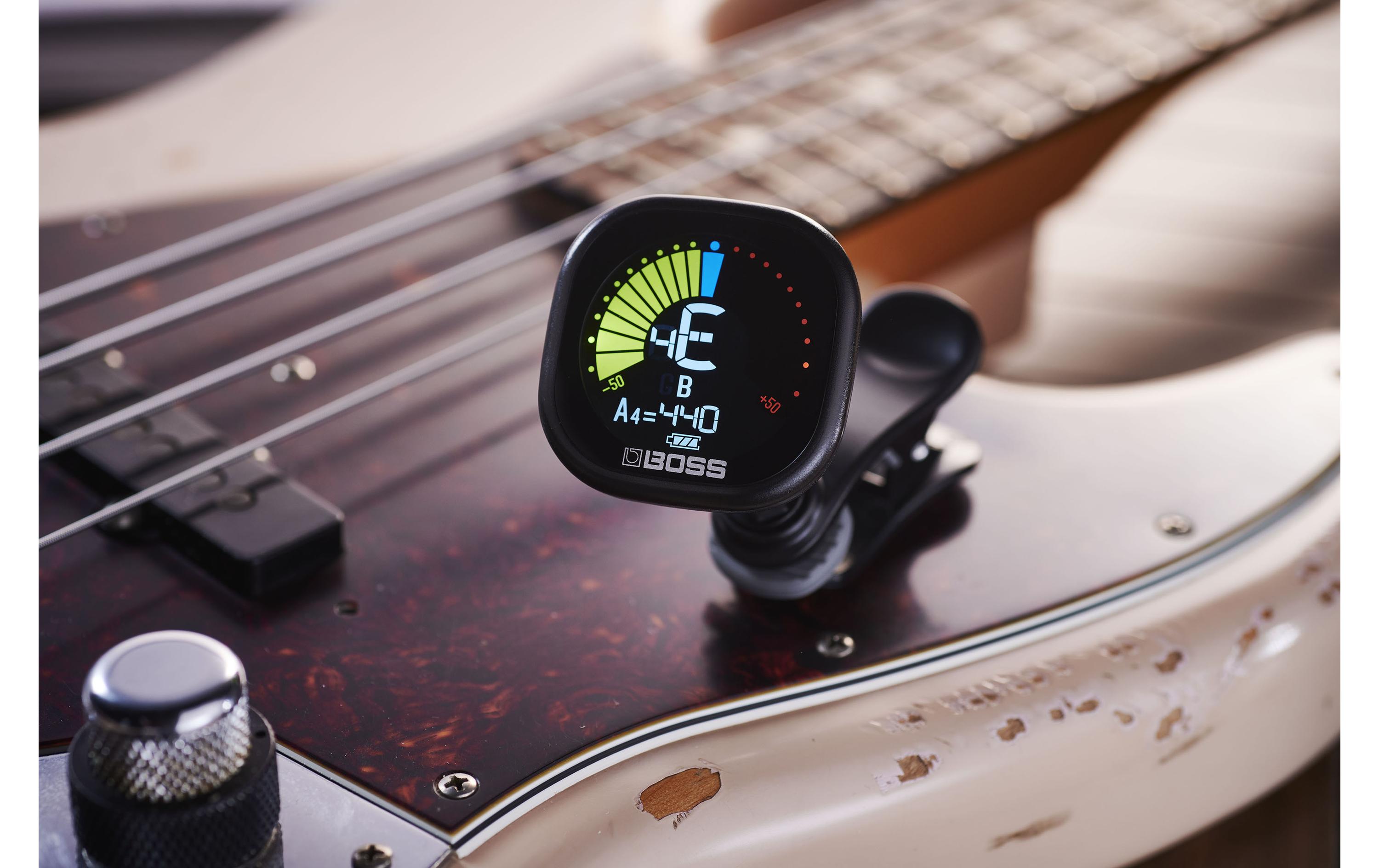 Stimmgerät TU-05Clip-On Tuner mit grossem Farbdisplay