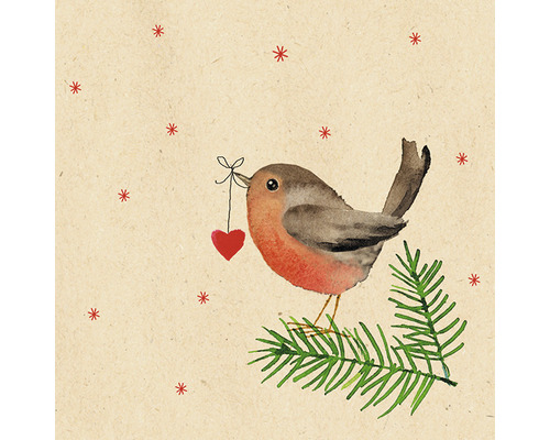 Kerstservetten ByN 
