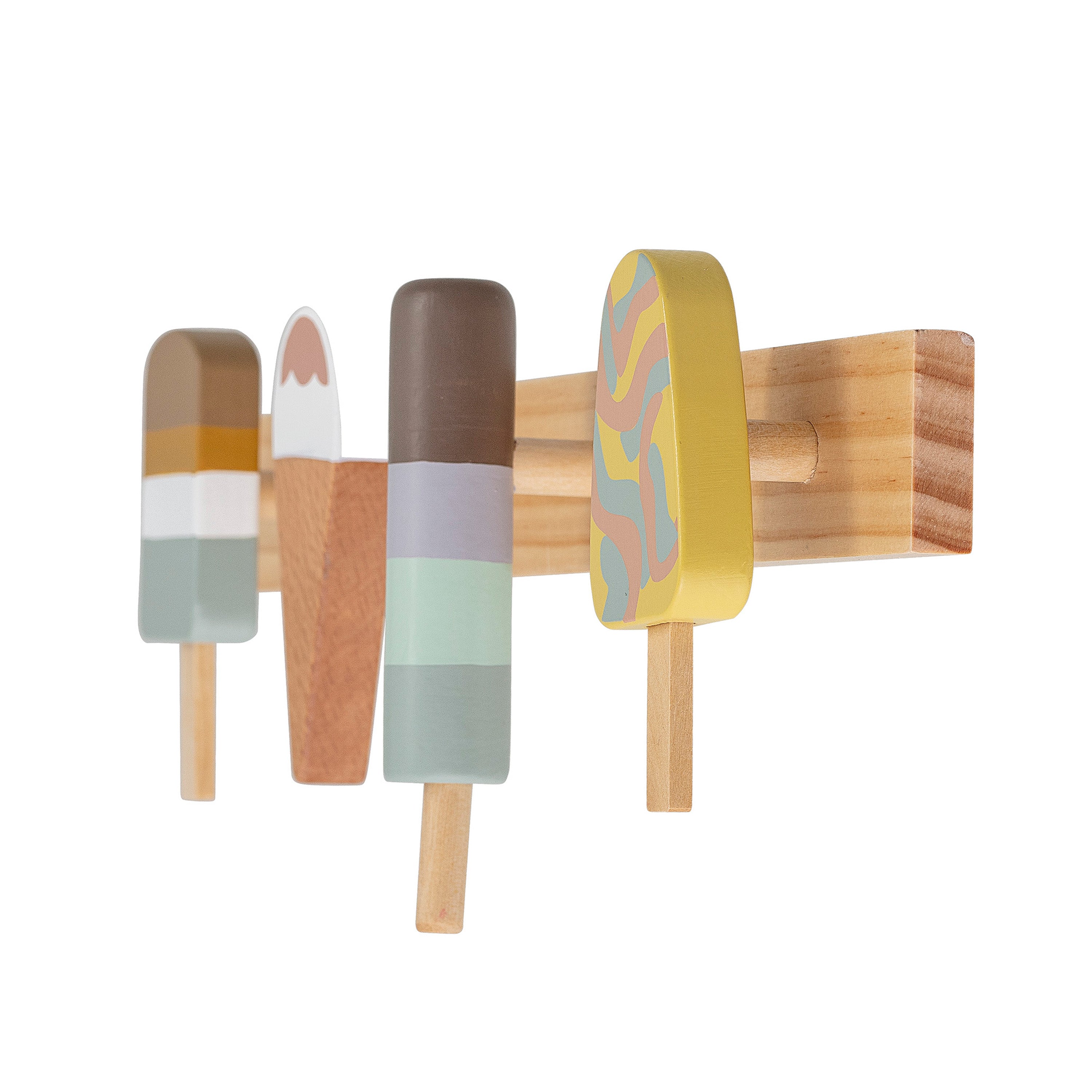 Bloomingville Mini Zyon Wandkapstok - Bruin