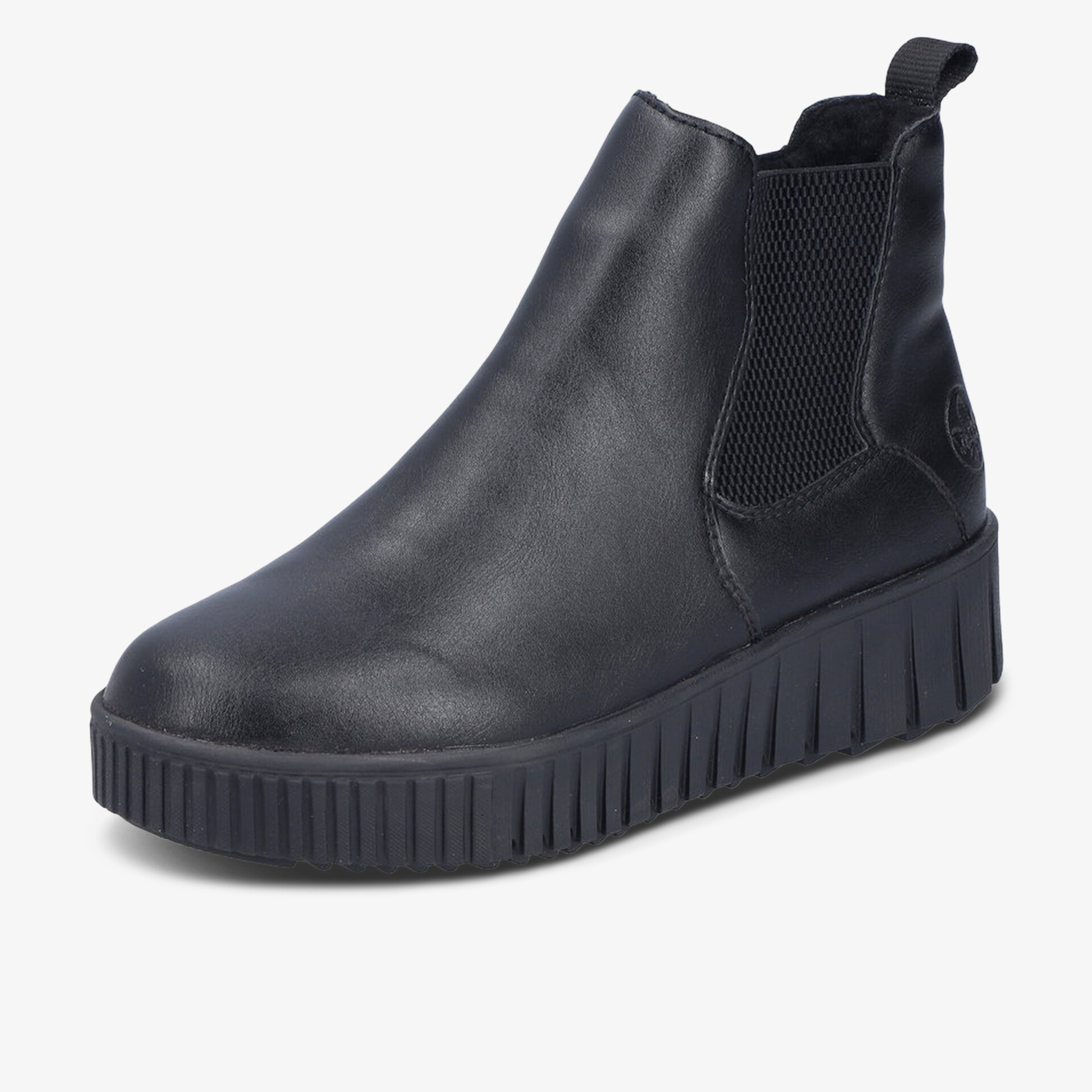 rieker Damen Chelsea Boots schwarz