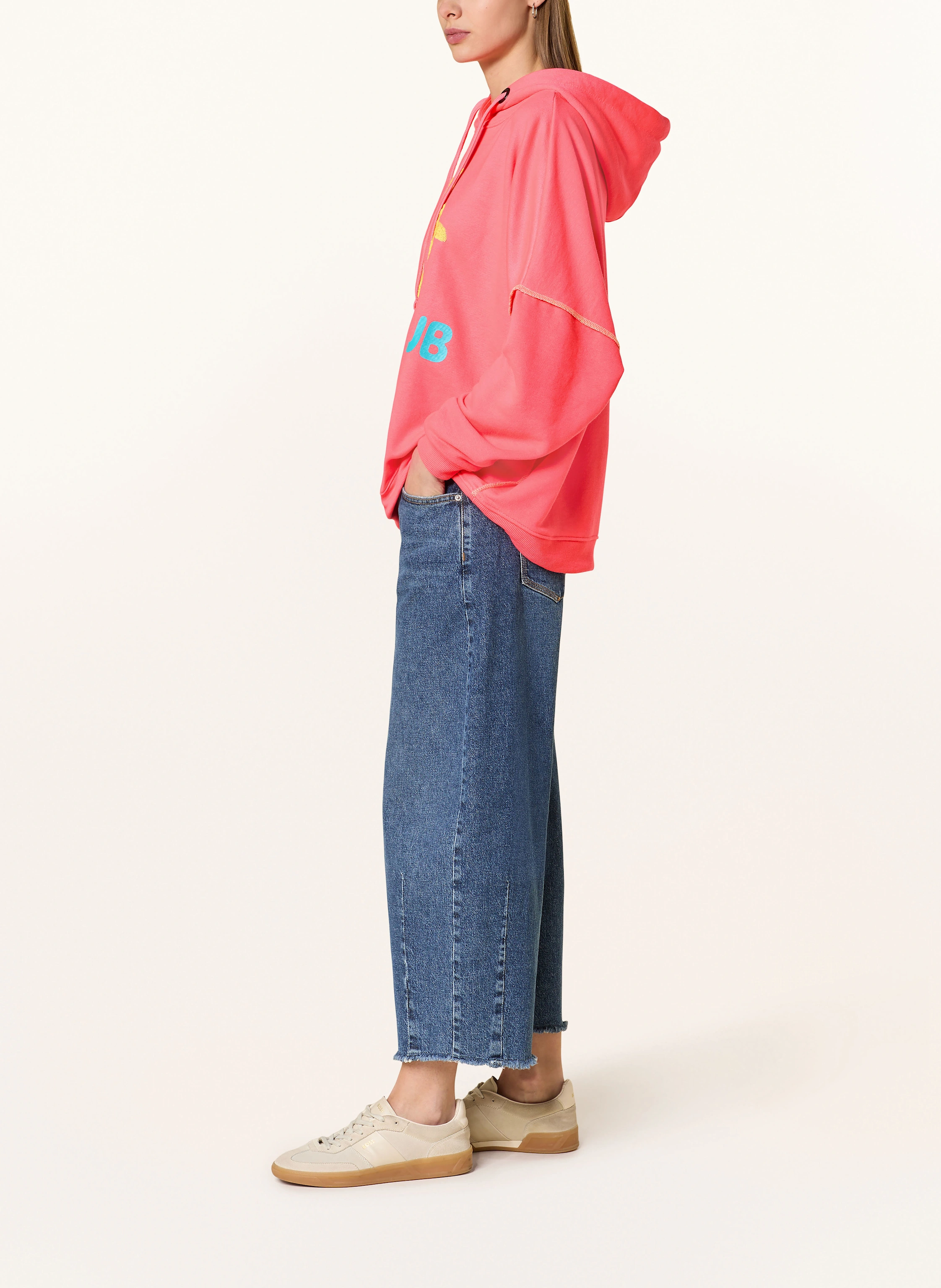 miss goodlife Hoodie mit Pailletten