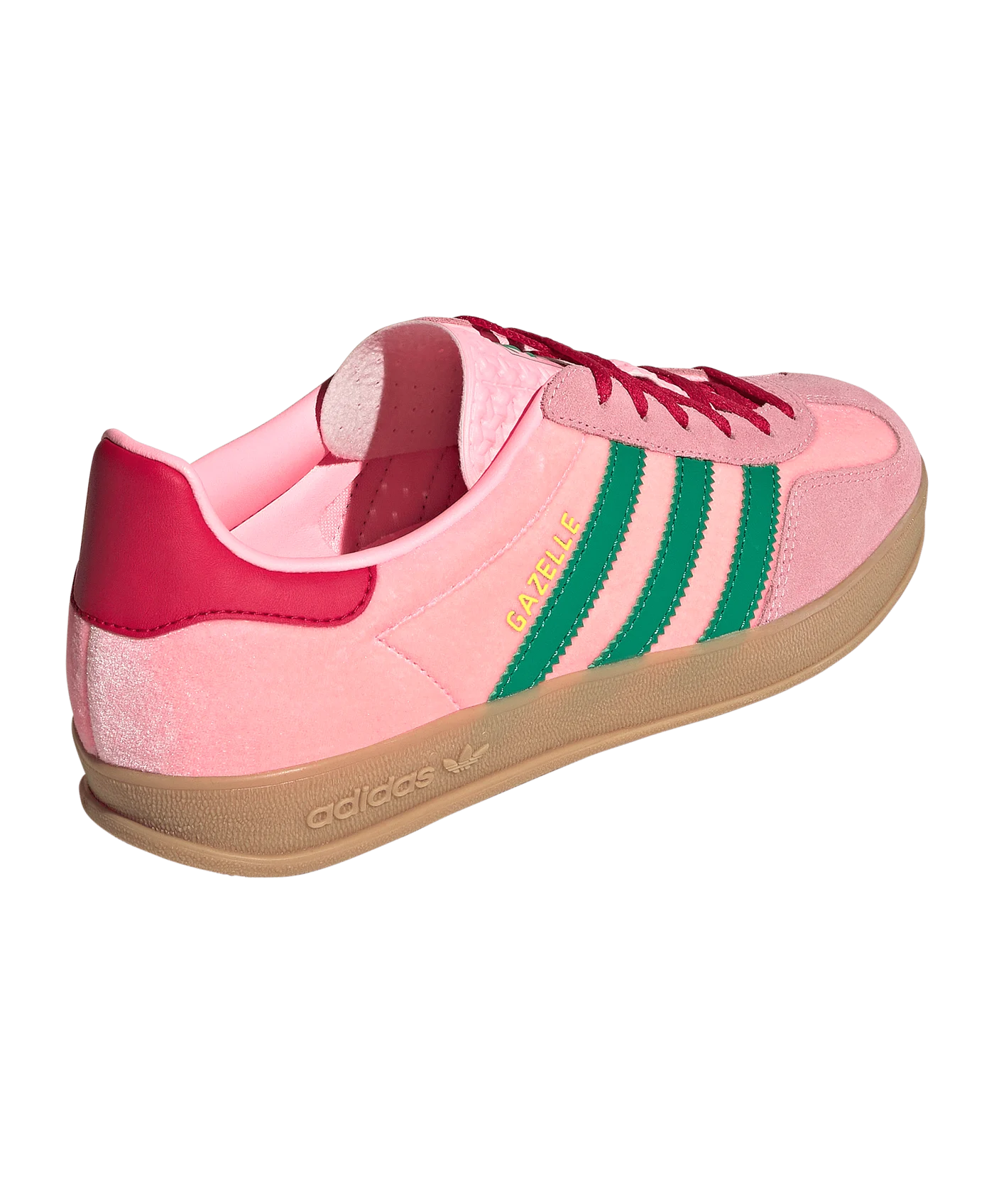 adidas Originals Gazelle Indoor Sneaker Rosa Grün