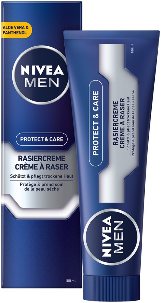 Nivea MEN Rasiercreme Creme Protect & Care 100 ml