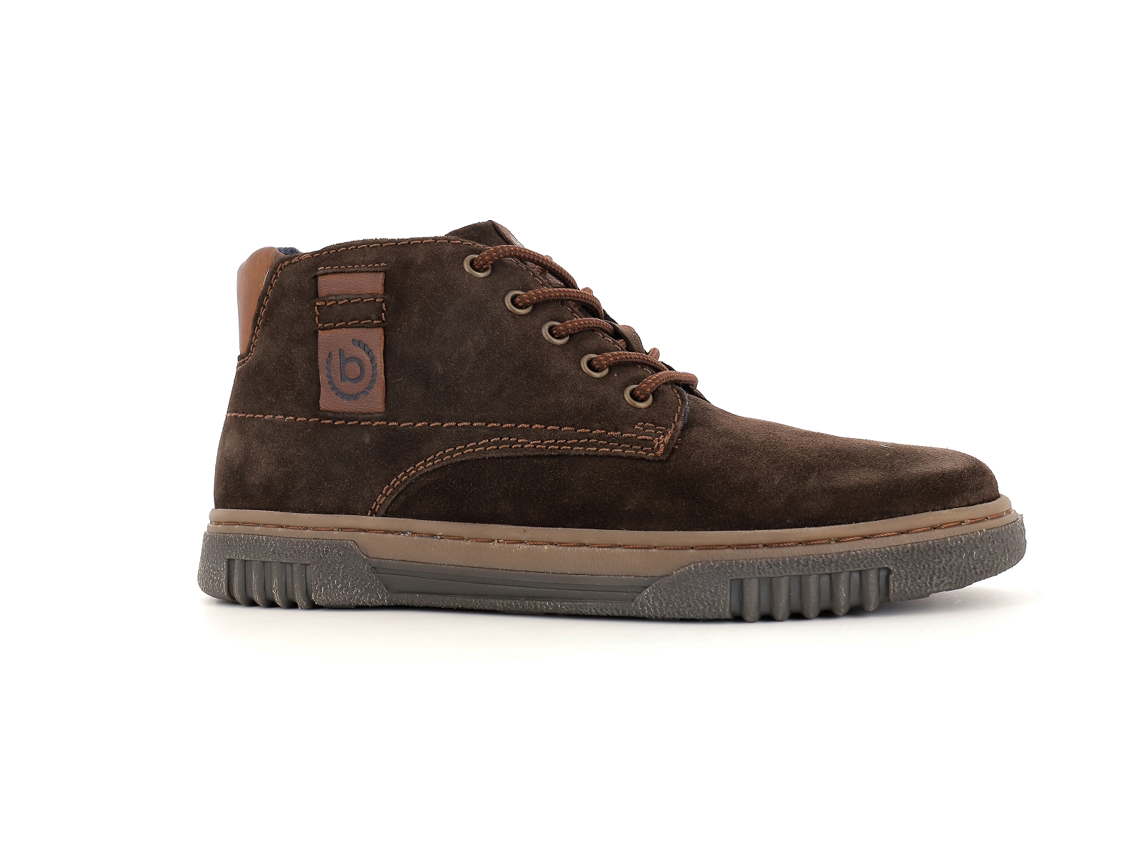 Bugatti-331-A5Z30-1400 Nubuck Marron Foncé