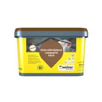 Weber Onkruidmijdend voegzand hard naturel15 kg