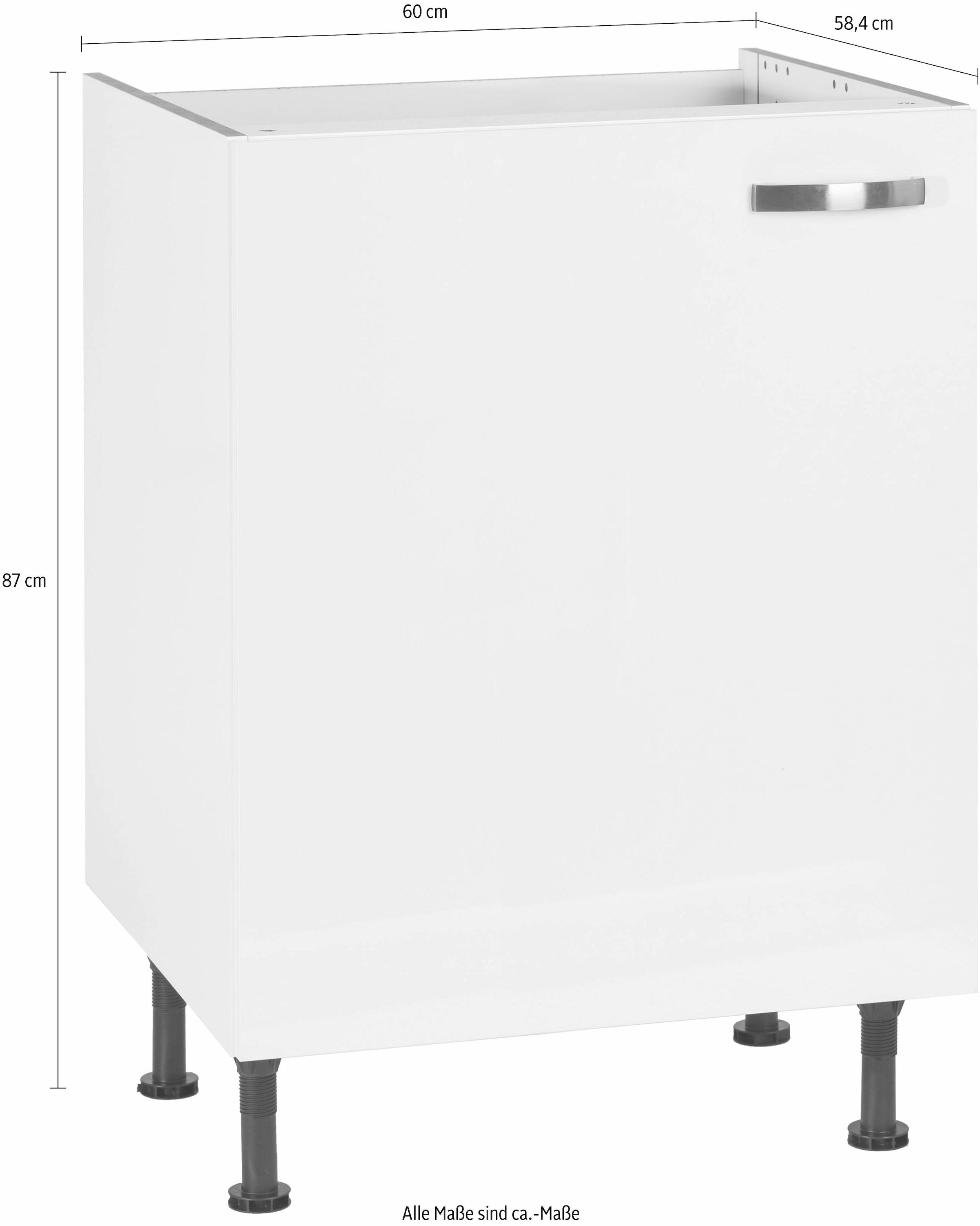 KOCHSTATION Spülenschrank »KS-Cara« Breite 60 cm