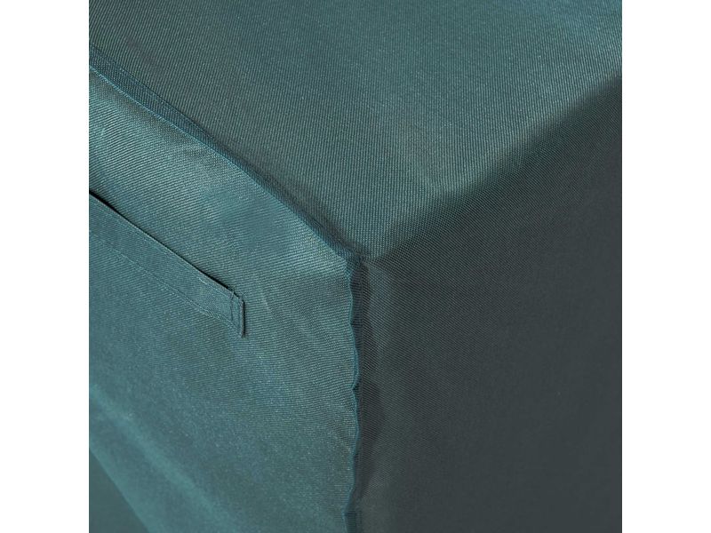Lumaland Gartenmöbelabdeckhaube Grill - 183 x 68 x 133 cm 2 Wasserdichte Grillabdeckung für Gartenmöbel