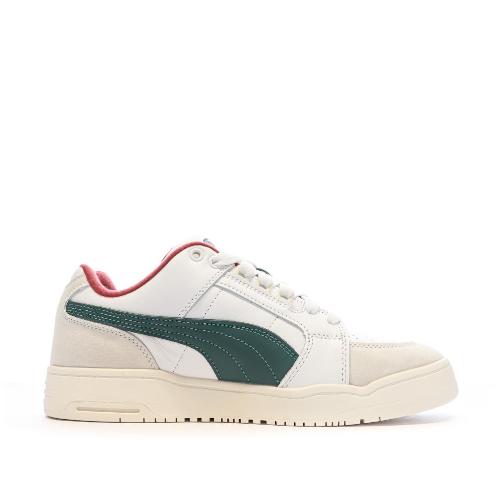 Puma Baskets Blanc/Vert Homme Puma Slipstream Lo Retro