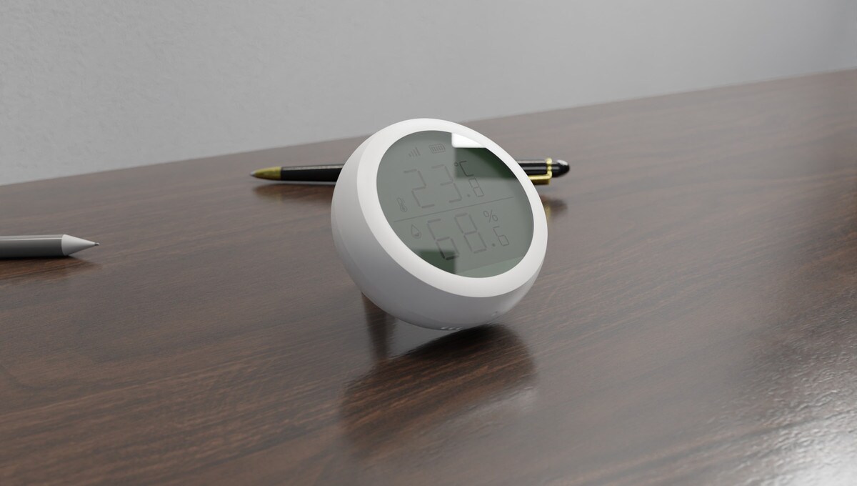 TESLA Smart Temperatur- und Luftfeuchtigkeit Display