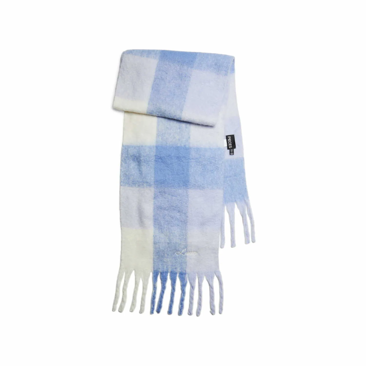 PIECES Schal Blau Textil