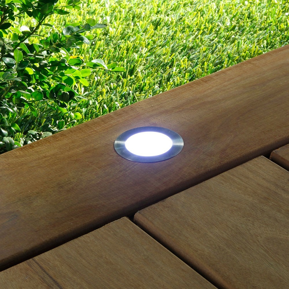 10 spots led à encastrer - blanc chaud - transformateur 30w - siros - ø60mm - ø perçage 41mm - plug & play - dimmable