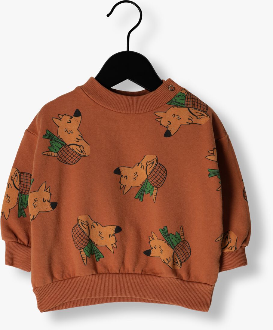 L\u00D6TIEKIDS bruine l&ouml;tiekids sweater w23-87bb-86