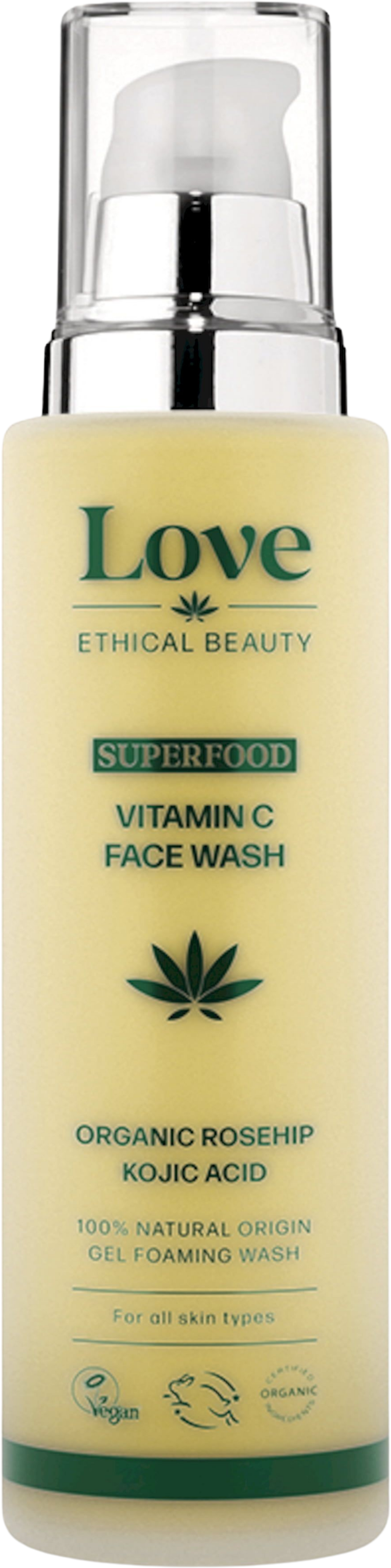 Love Ethical Beauty  Superfood Vitamin C Face Wash, 100 g