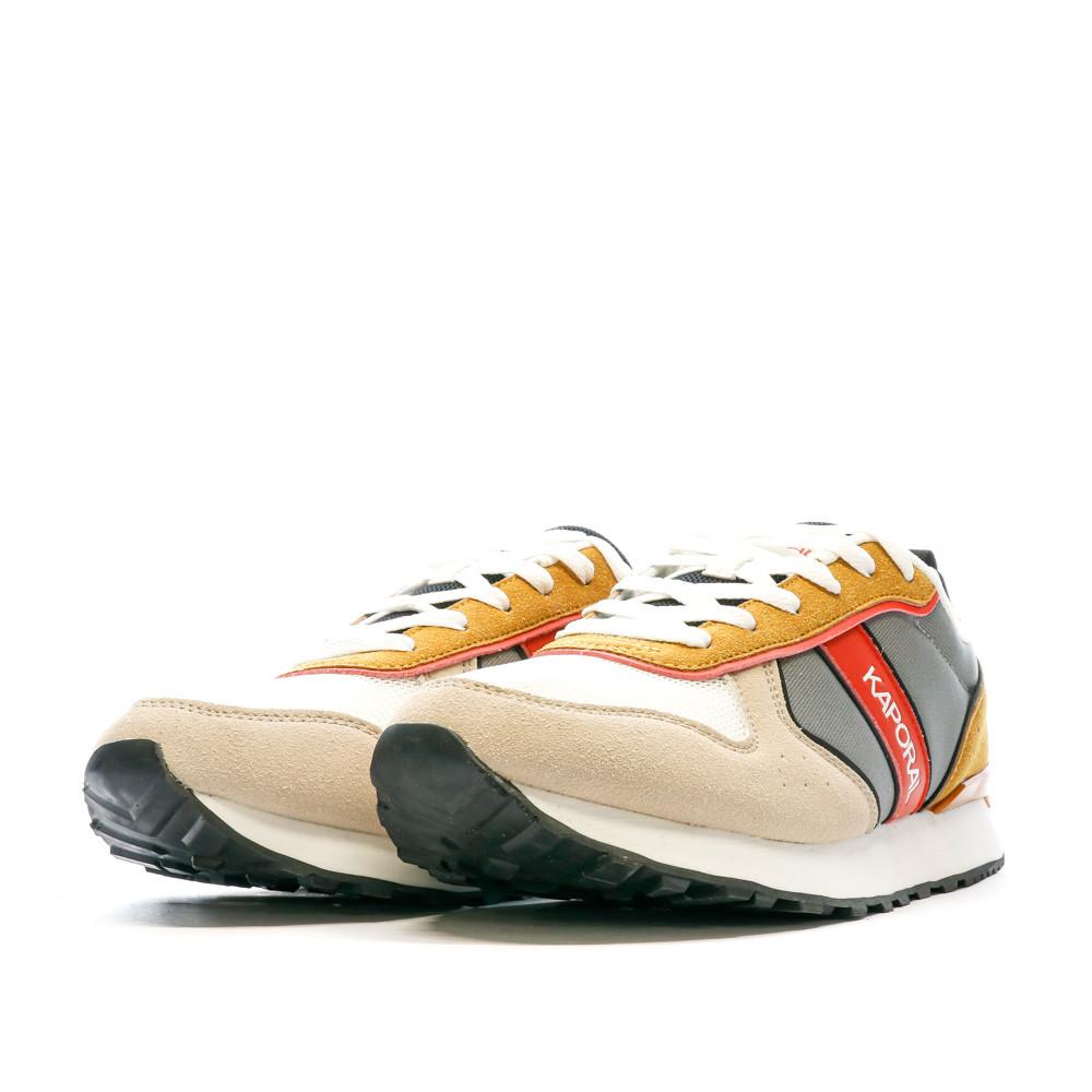 Kaporal Baskets Beige/Gris Homme Kaporal Butyl