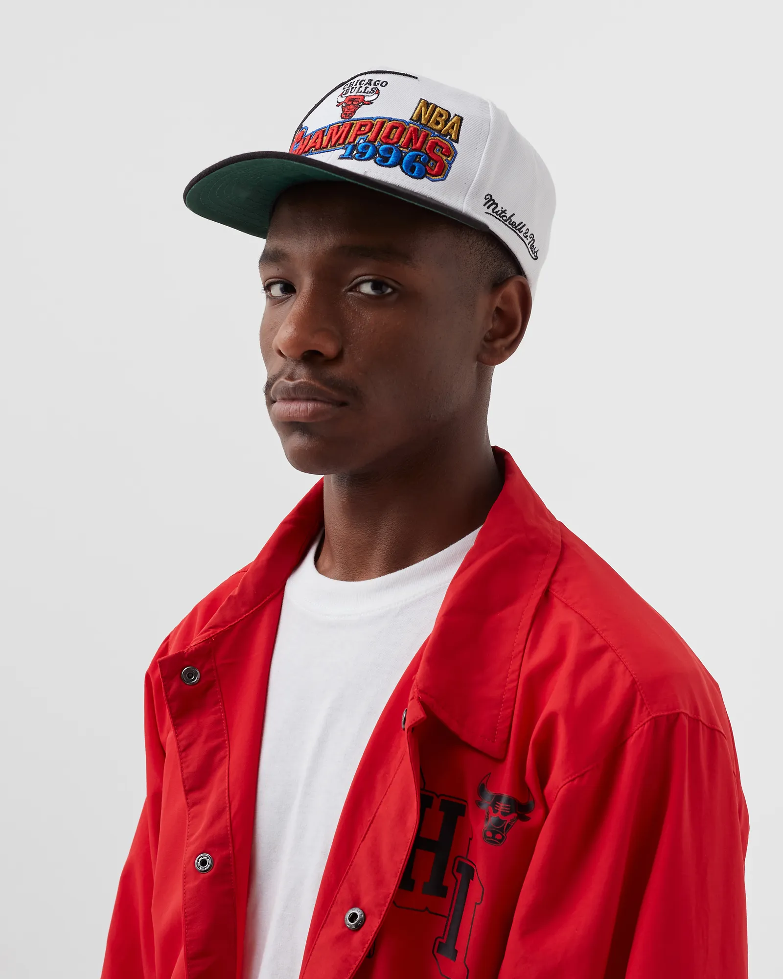 Mitchell & Ness NBA Champions Wave 2T Snapback HWC Chicago Bulls 1996