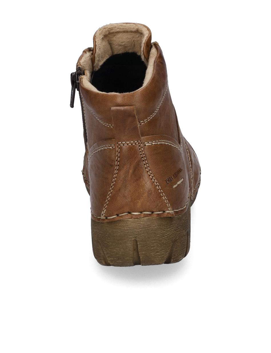 Stiefelette Felicia 01, cognac-komb