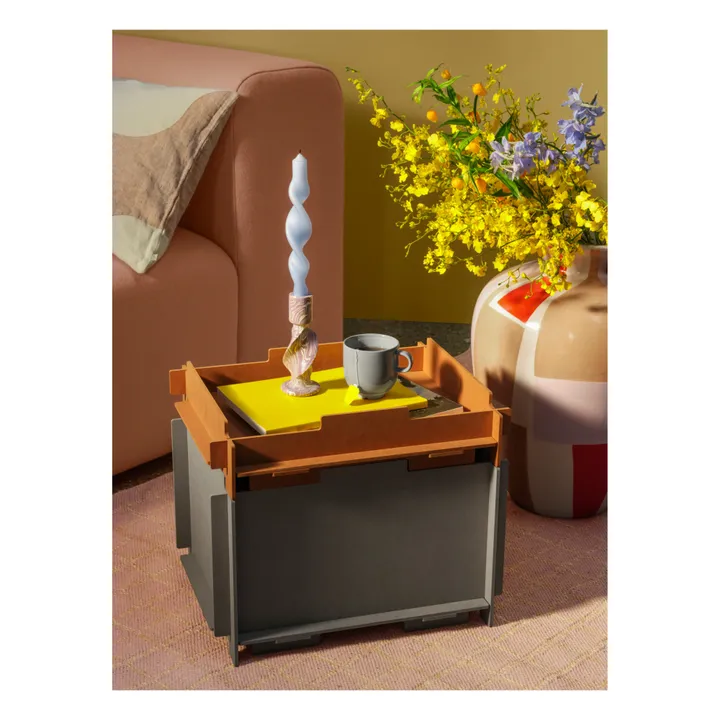Broste Copenhagen Bougeoir Twist | Lavande