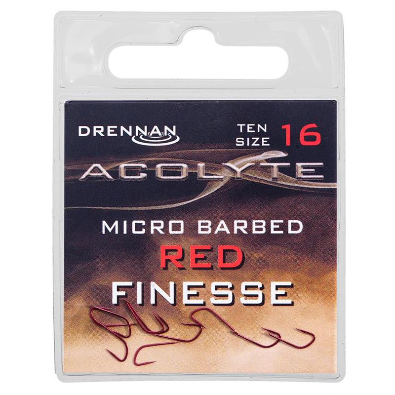 Hameçon Drennan Acolyte Red Finesse
