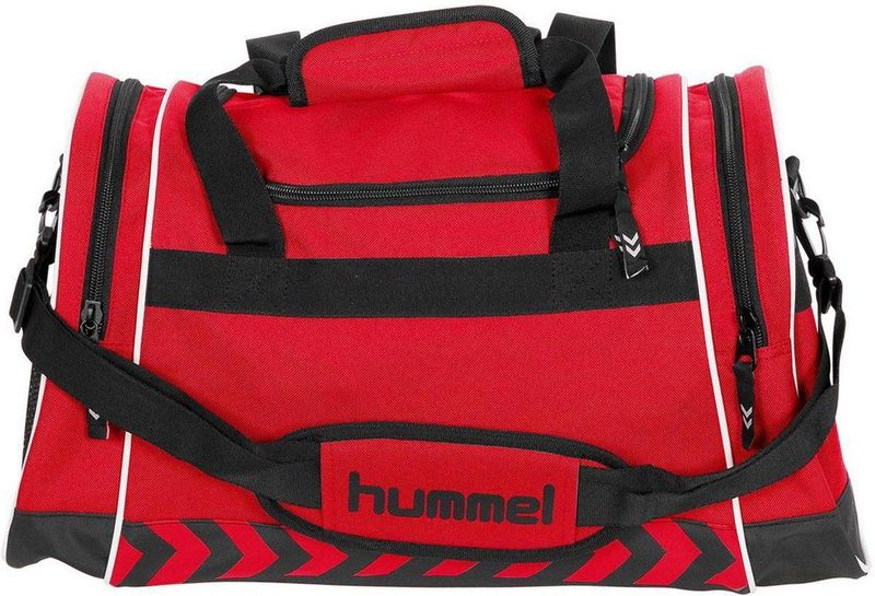 Hummel SporttasVolwassenen - rood/zwart