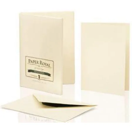 Rössler Paper Royal Kartenmappe champagner, A6