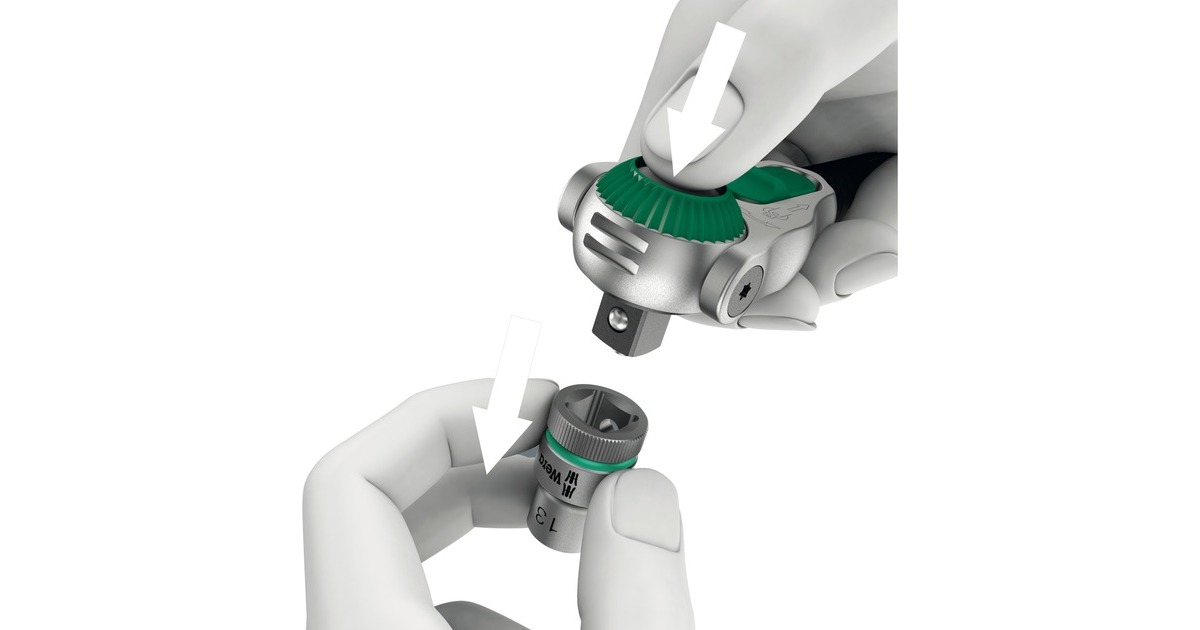Wera8100 SA 6 Zyklop Speed-ratelset 1/4