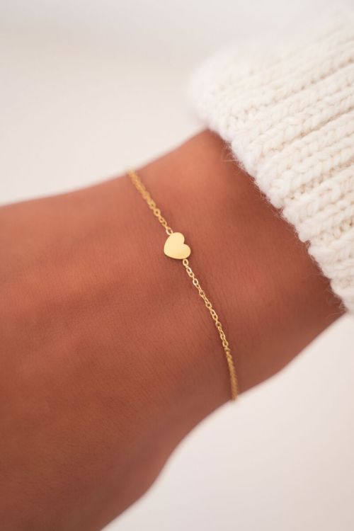 Armband klein hartje