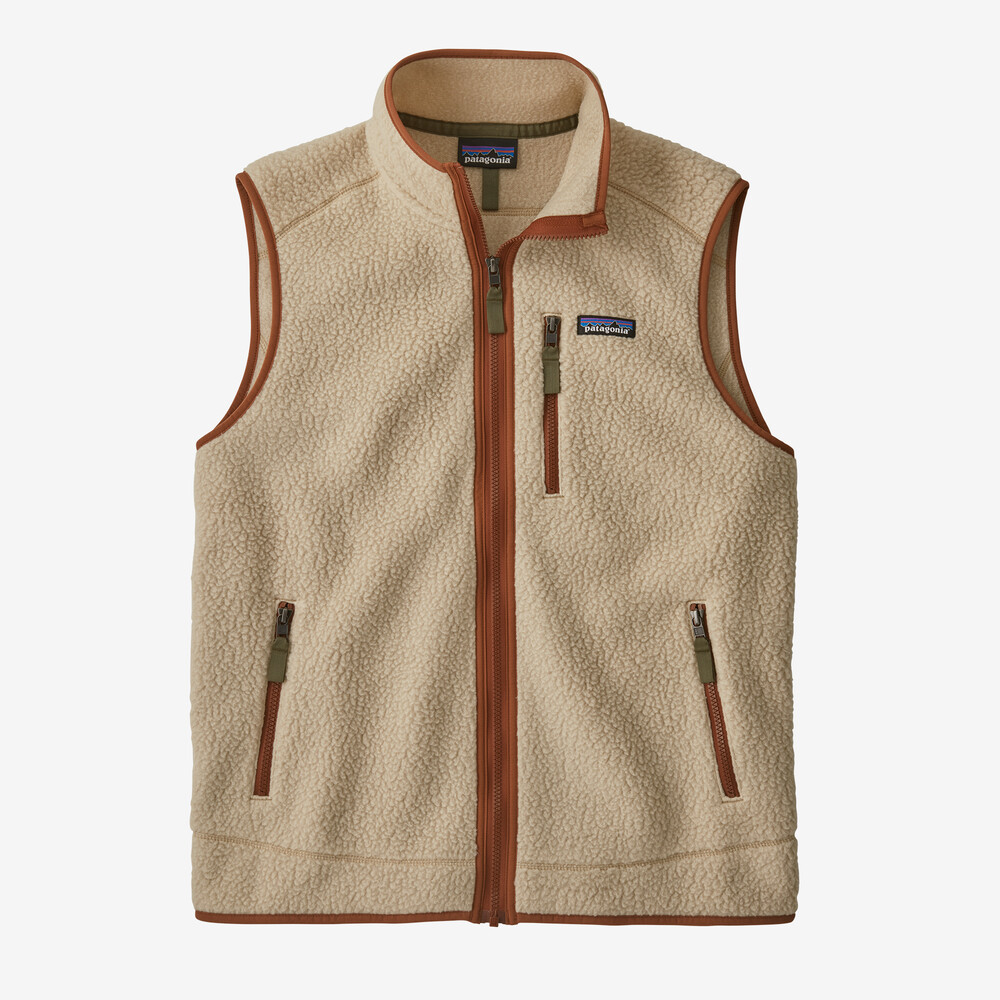 Herren-Retro-Fleeceweste
