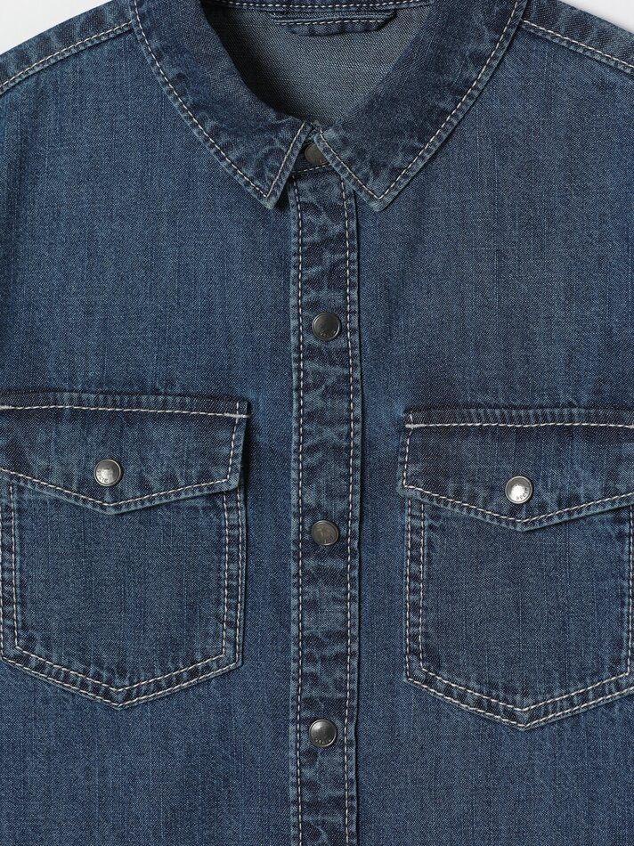 Camisa jeans - Índigo