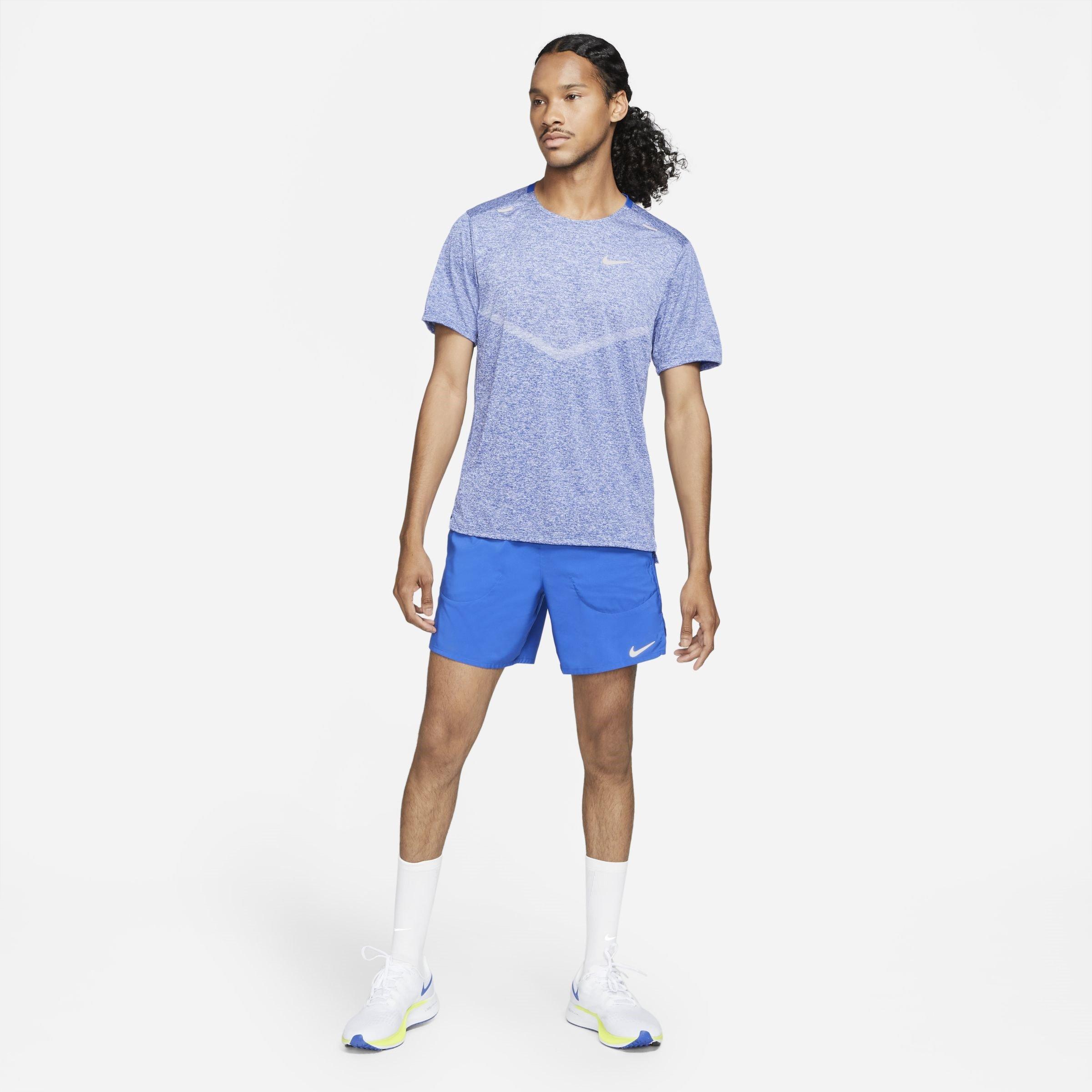 Nike Dri FIT Rise 365 Mens Short Sleeve Running Top
