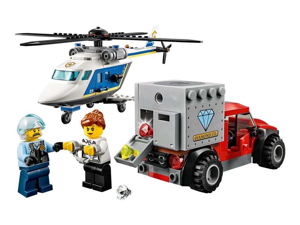 LEGO City 60243 Politihelikopterjagt