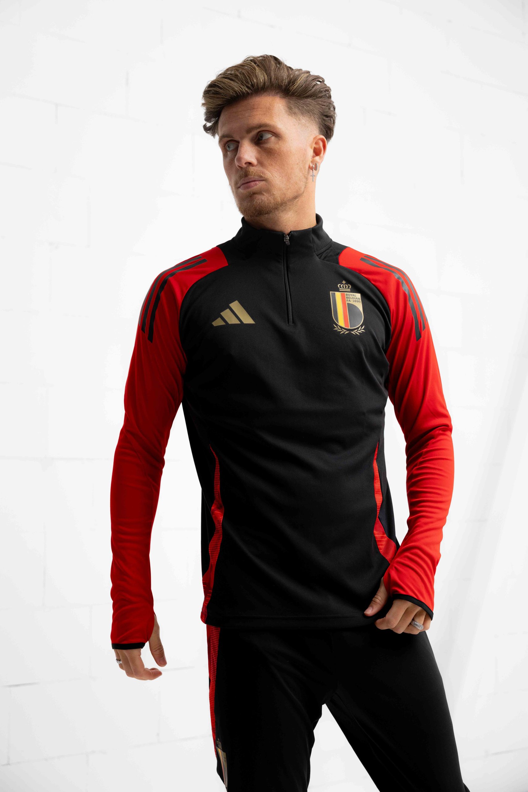 België Trainingspak 1/4 Zip Senior 2024-2026
