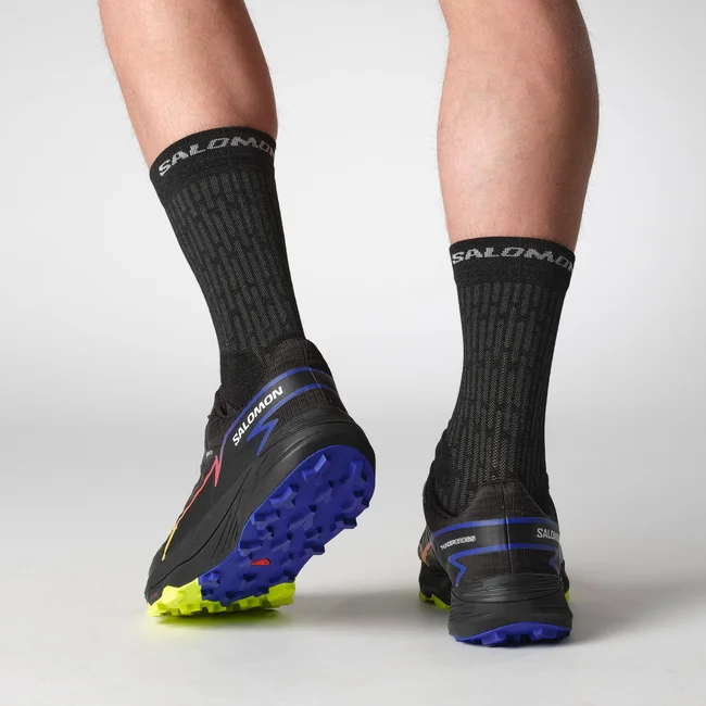 THUNDERCROSS GORE-TEX BLUE FIRE  Trailrunning-Schuhe Unisex Black/SurfTheWeb/SafetyYellow