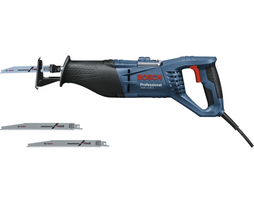 Bosch Professional GSA 1100 E reciprozaag inclusief draagtas en 3x reciprozaagbladen