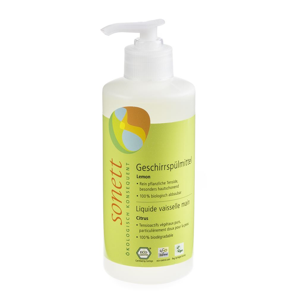 SONETT Geschirrspülmittel<br>300 ml, Lemon Pumpspender